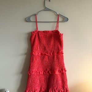 Le-lis Women's Pink and Red Casual-dresses